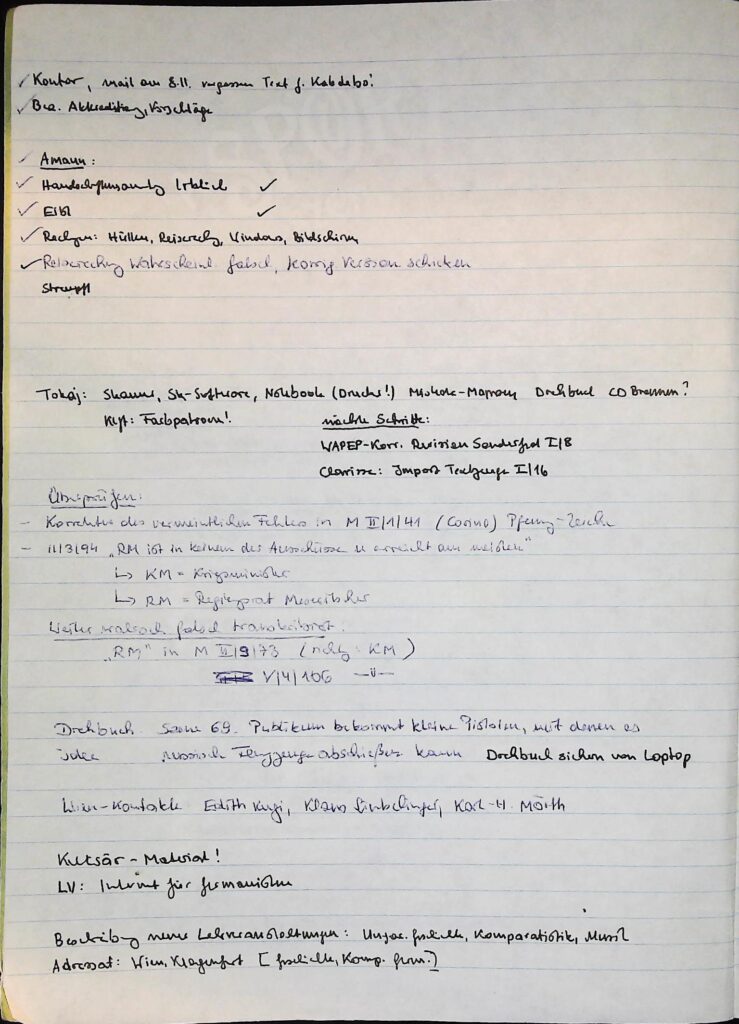 Arbeitsprotokoll 1 - Seite 1